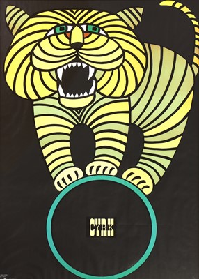 Lot 678 - 'Cyrk - Tygrys na Kole'