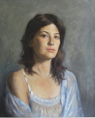 Lot 19 - A portrait by artist Edward Fremantle