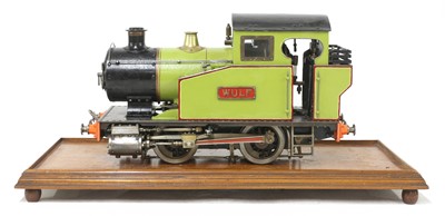 Lot 752 - A 3½in gauge scratch-built live steam tank locomotive