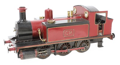 Lot 750 - A 3½in gauge scratch-built 0-6-0 live steam tank locomotive