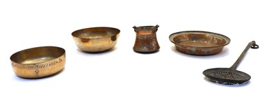 Lot 88 - A 19th century tinned copper dish