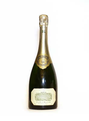 Lot 11 - Krug, Clos de Mesnil, Reims, 1990, one bottle (OWC)