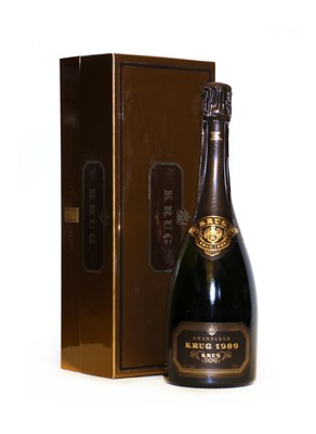 Lot 23 - Krug, Reims, 1989, one bottle (boxed)
