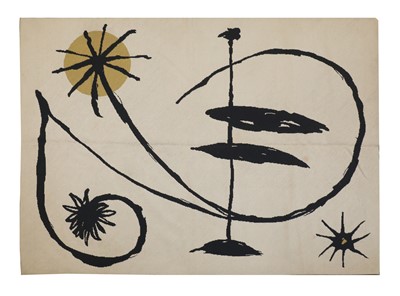 Lot 692 - A modernist needlepoint rug