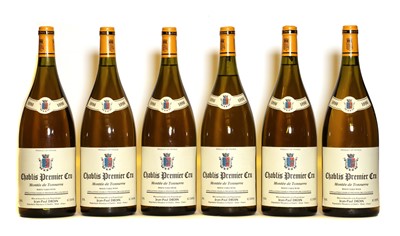 Lot 43 - Chablis, 1er Cru, Montee de Tonnerre, Jean-Paul Droin, 1996, six magnums (boxed)