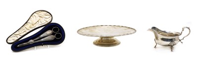 Lot 31 - Three silver items