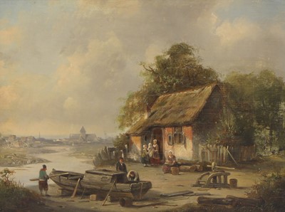 Lot 66 - Jacques Francois Carabain (Dutch, 1834-1933)