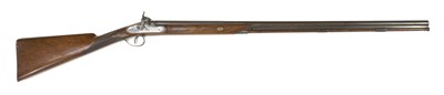 Lot 740 - A single-barrelled percussion shotgun