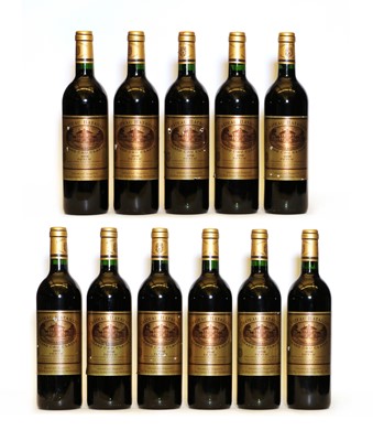 Lot 152 - Chateau Batailley, 5eme Cru Classe, Pauillac, 1996, eleven bottles