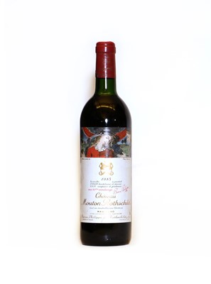 Lot 161 - Chateau Mouton Rothschild, 1er Cru Classe, 1985, one bottle