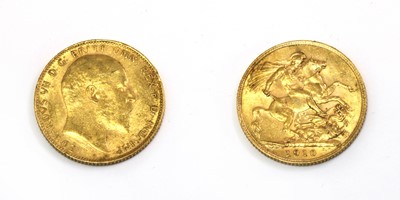 Lot 346 - Coins, Great Britain, Edward VII (1901-1910)