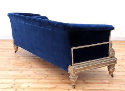 Lot 468 - A modern Regency-style sofa