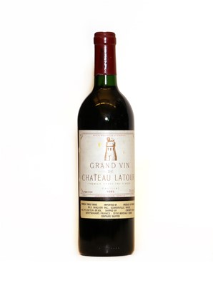 Lot 193 - Chateau Latour, 1er Cru Classe, Pauillac, 1985, one bottle