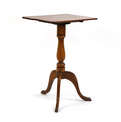 Lot 509 - A teak flip top occasional table