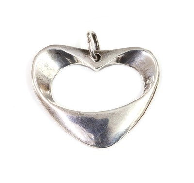 Lot 266 - A sterling silver pendant, by Georg Jensen