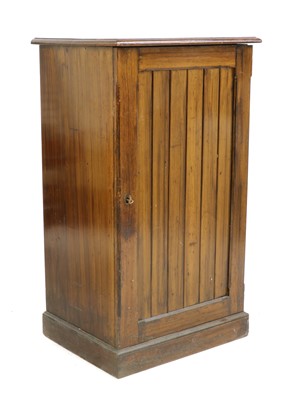 Lot 442 - An Edwardian walnut apothecaries cabinet