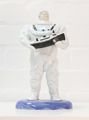 Lot 51 - A Soviet faience figure by Iosif Chaikov (Russian, 1888-1979)
