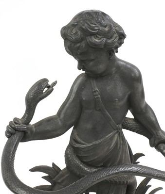 Lot 64 - A cast iron stick or umbrella stand