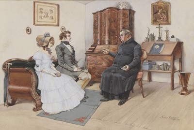 Lot 257 - Karl Fischer-Koystrand (Austrian, 1861-1918)