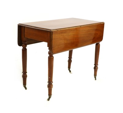 Lot 257 - A Victorian mahogany Pembroke table
