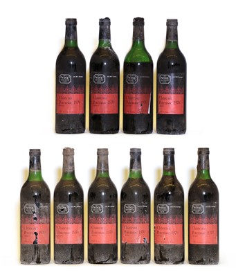 Lot 215 - Chateau Potensac, Medoc, 1970, ten bottles