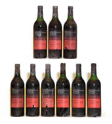 Lot 216 - Chateau Potensac, Medoc, 1970, nine bottles