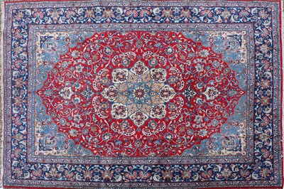 Lot 375 - An Isfahan carpet