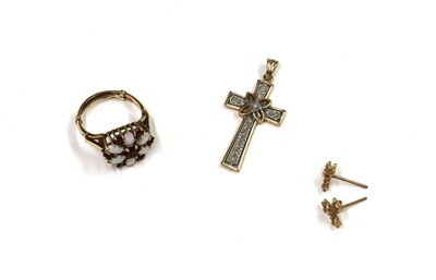 Lot 1397 - A quantity of gold jewellery