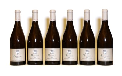 Lot 32 - Hermitage Blanc, Domaine du Colombier, 2012, six bottles