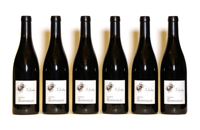 Lot 245 - Cotes du Rhone Villages, Cairanne, La Boutine, Domaine des Escaravailles, 2007, six bottles (boxed)
