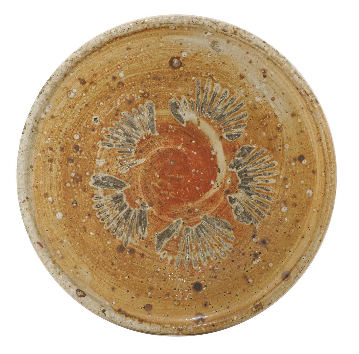 Lot 195 - Lisa Hammond (b.1956), a stoneware charger