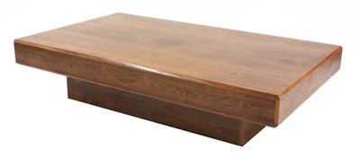 Lot 494 - A Howard Keith rosewood 'Ambassador' coffee table