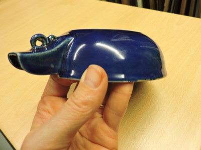 Lot 84 - A Chinese porcelain pouring bowl
