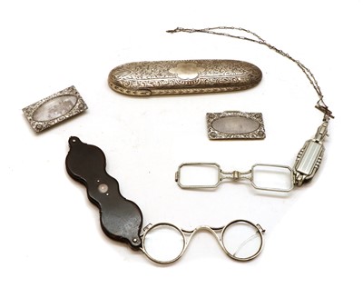 Lot 55A - A Victorian silver spectacle case