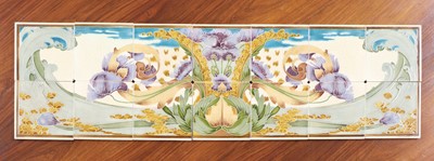 Lot 72 - A Minton Art Nouveau frieze
