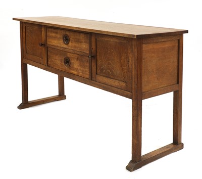 Lot 119 - A Cotswold oak sideboard