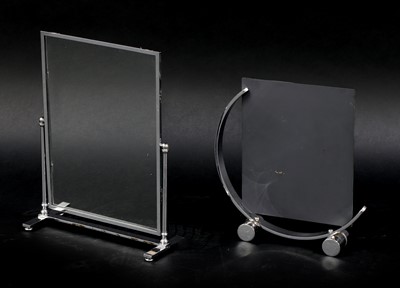 Lot 249 - An Art Deco chrome mirror
