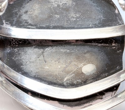 Lot 278 - A silver Navajo turquoise set torque bangle or cuff