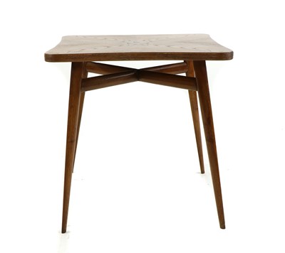 Lot 724 - A Gio Ponti oak table