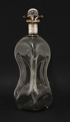 Lot 111 - A silver-mounted Dewar's Whisky decanter and stopper