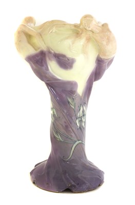 Lot 30 - A Delphin Massier pottery jardinière