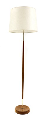 Lot 488 - A teak standard lamp