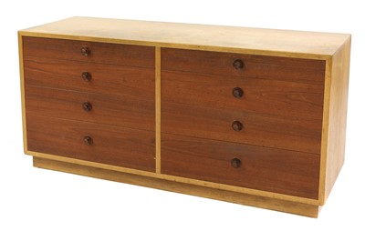 Lot 629 - An Øresund teak and oak chest