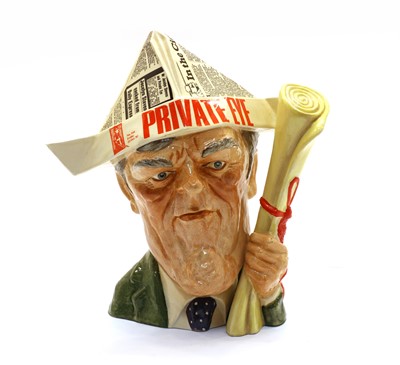 Lot 111 - An Audley porcelain 'Richard Ingrams' Toby Jug