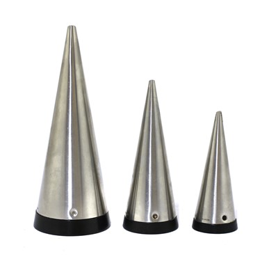 Lot 637 - A Swedish '18/8' stainless steel cruet set