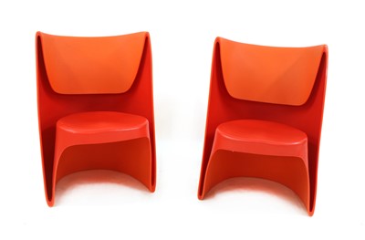 Lot 725 - A pair of 'None Rota' chairs