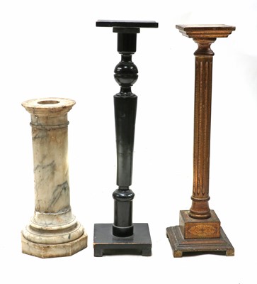 Lot 443 - An ebonised  jardinere stand
