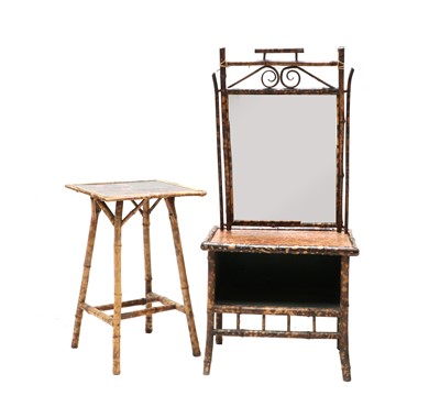 Lot 426 - A Bamboo occasional table