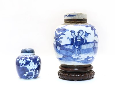 Lot 114 - A Chinese porcelain ginger jar and cover