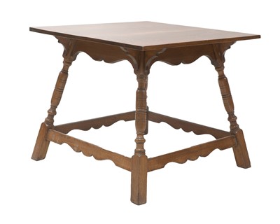 Lot 125 - An Arts and Crafts oak side table